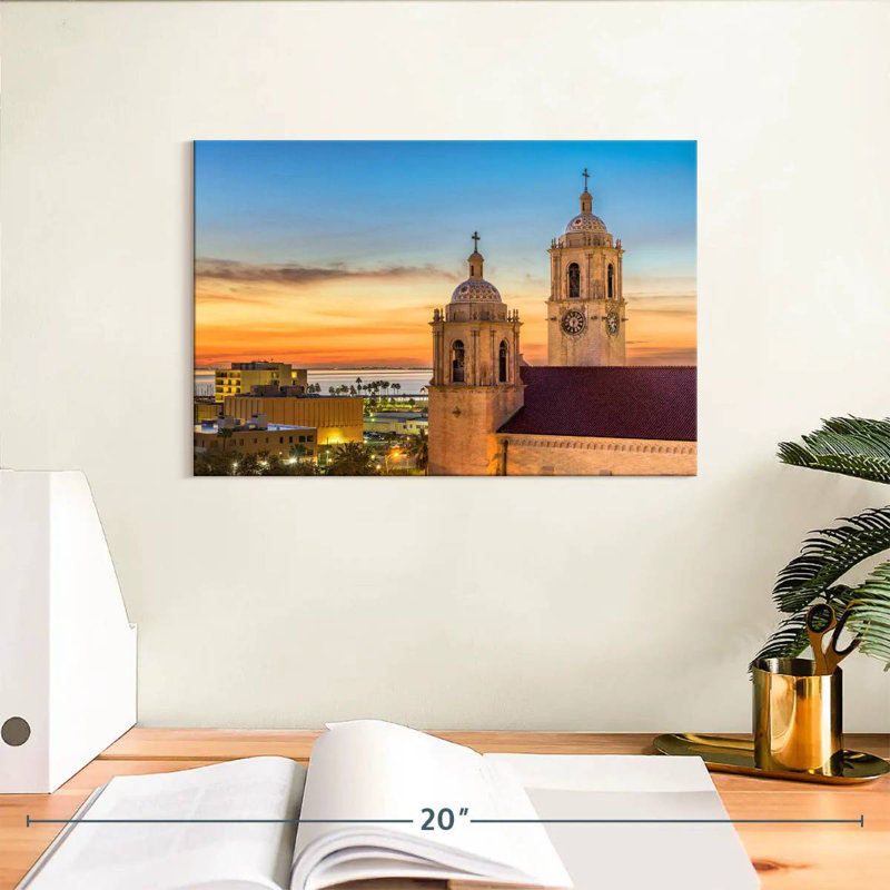Adella Corpus Christi Cathedral, 8" H x 12" W