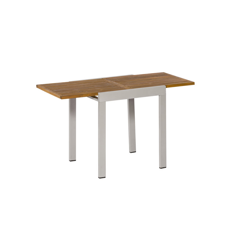 Blayze Rectangular Metal Outdoor Balcony Table , cm W cm D, 74cm H x 64cm W x 64cm D