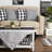 Gingham Check Kitchen Tabletop Bed Cotton Throw Pillow Cover Set-193179627