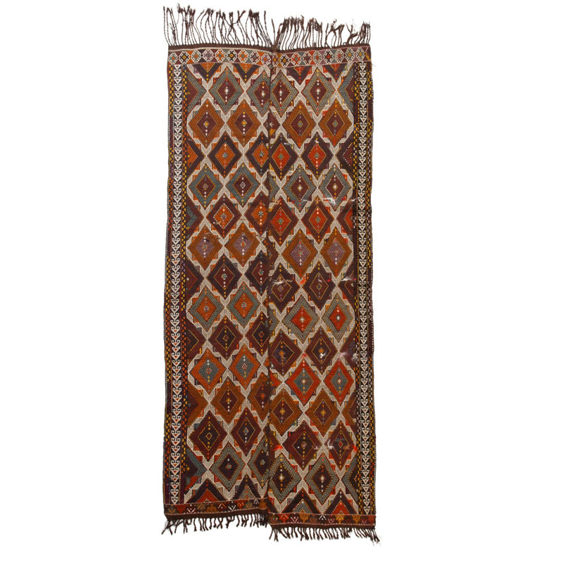 Traditional Wool Rug - 6' x 9'