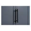 Rangement pour buffet moderne autoportant, ensemble de 2-1868840912