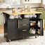 143 cm W Kitchen Island with-1787400295