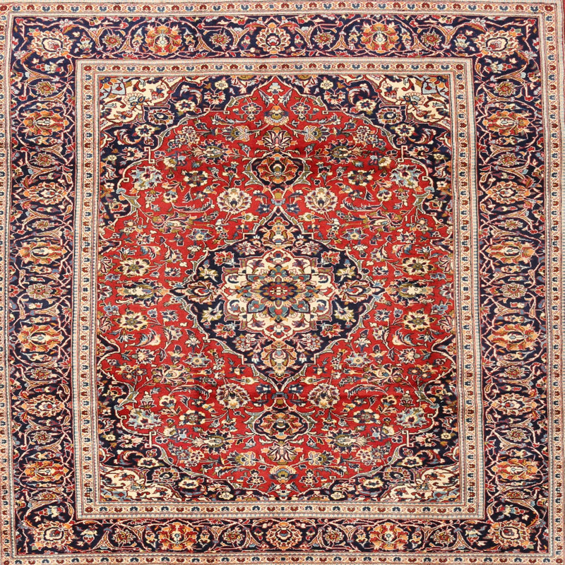Aqib Oriental Indoor Rug, Square 8'