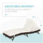 Chaise longue de patio, chaise de piscine