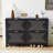 24 Pair Shoes Storage Cabinet With 4 Flip Drawer-21063369