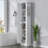 Tall Bathroom Storage Cabinet, Freestanding Storage Cabinet With Hook And Adjustable Shelf, Mdf Board, White (Old Sku:Wf326356aak)
