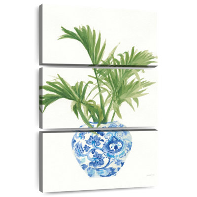 Palmier Harnek - blanc chinois / vert foncé