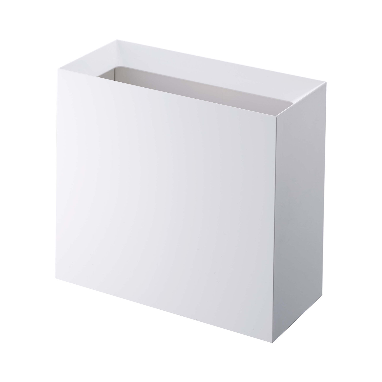 Tower Yamazaki Home Plastic 4.8 gal Open Waste Basket, White
