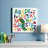 Bruno Carle The Caterpillar Alphabet II Print on Wrapped Canvas-686912467
