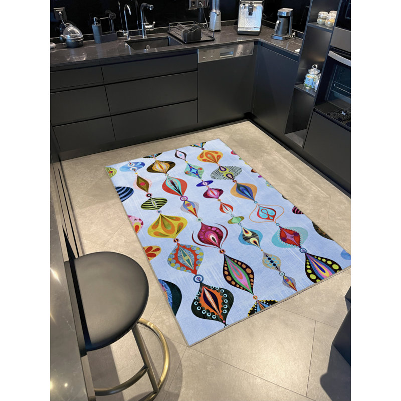 Tapis intérieur / extérieur Roselie, Rectangle 5 pi 1 po x 7 pi 7 po