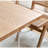 Modern solid wood acrylic floating dining table-108582144