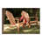 Lakeside Teak Adirondack Chair with Footrest