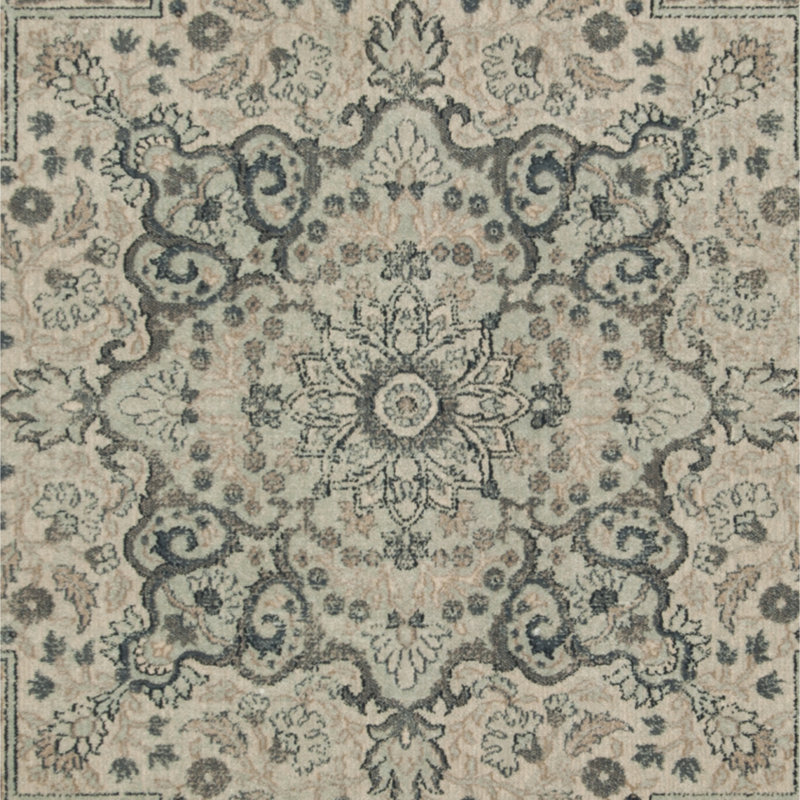 Selene Floral Viscose 99cm X 140cm Area Rug