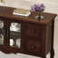 Console rectangulaire en bois massif noyer foncé-1868284687-1868284672