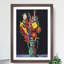 Flowers in a Vase by Marsden Hartley - Picture Frame Painting-62801791-62801793