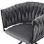 Authneil Velvet Metal Armchair-820958128-872158102-805744039