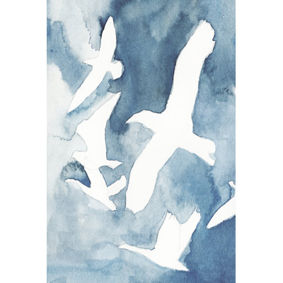 Soaring Flock I by Annie Warren - Wrapped Canvas Print