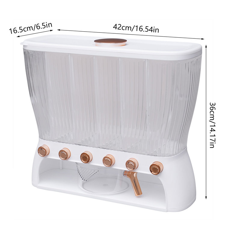 Benidiktus 6 Grid Food Storage Container Prep & Savour