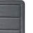 Valda Light Gray Fabric Chest