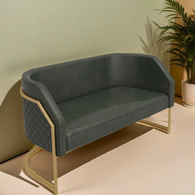 Dejarae 55.12'' Faux Leather Sofa