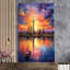 La tour du CN, Toronto, Ontario, Canada V4 - peinture sur toile tendue-88069020