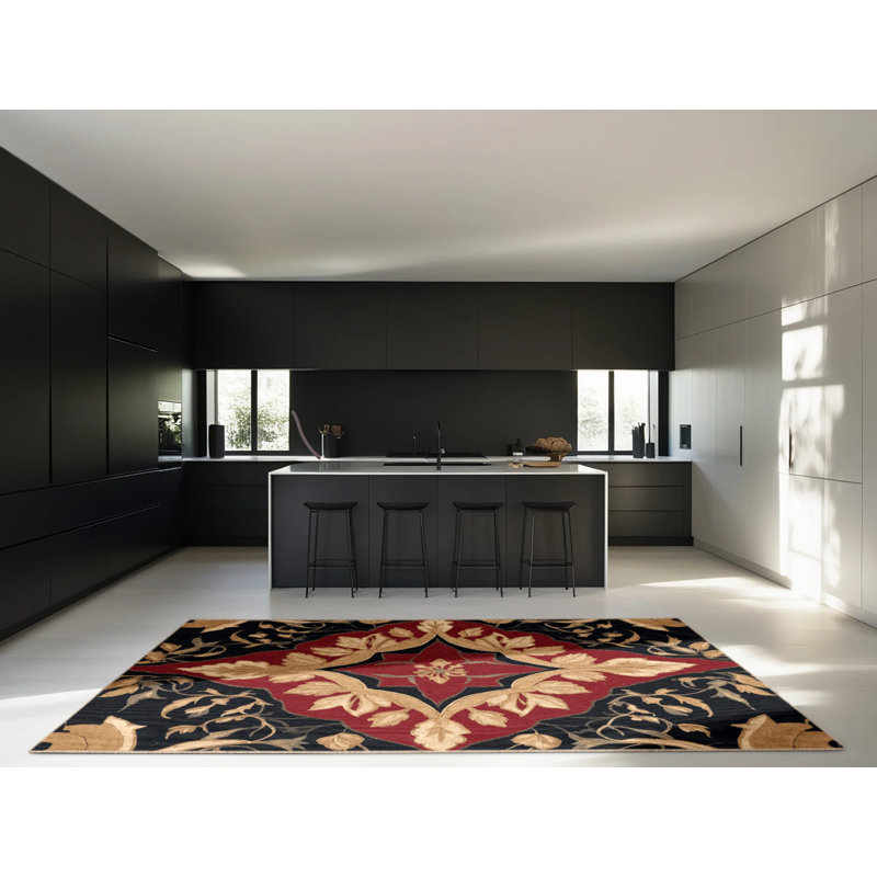 Golden Herald Rug, Rectangle 4' x 6'