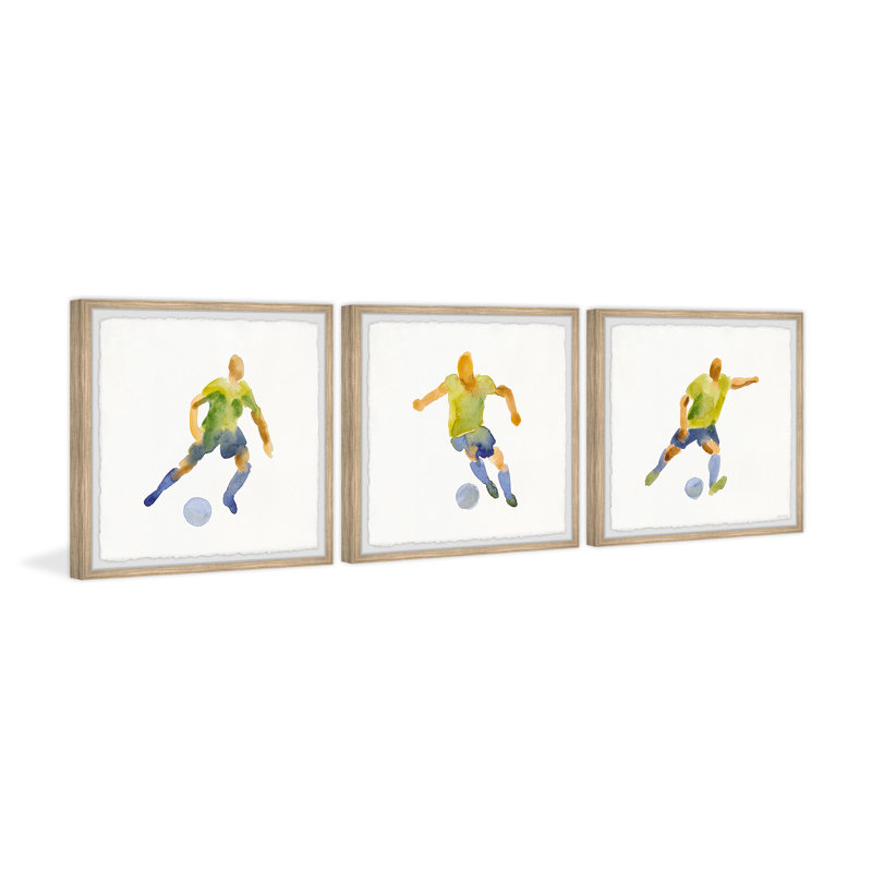 Eagle 3 Piece Wrapped Canvas Print, 81cm H x 244cm W