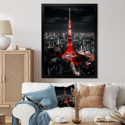 Décoration murale magnifique paysage urbain de Tokyo II - paysages urbains