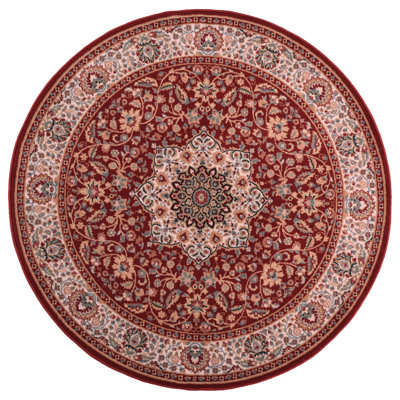 Oriental Carpet in Red, 100% Virgin Wool