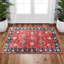 Tapis à motif floral lavable Fillender-111176735