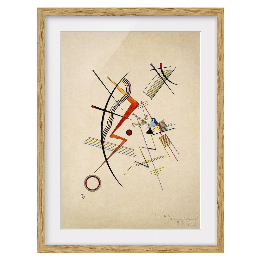 Gerahmter Kunstdruck Jahresausgabe von Wassily Kandinsky