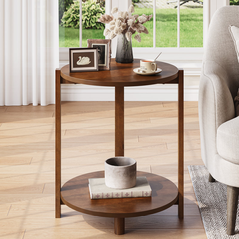 Solid Wood End Table