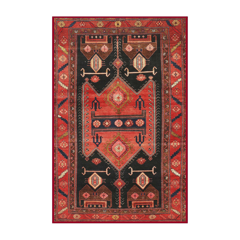 Oriental Indoor Rug, Rectangle 2' x 3'