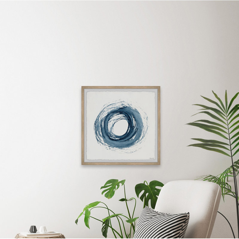 Water Drops - Single Picture Frame Painting, 45cm H x 45cm W x 3.81cm D