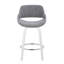 Tabouret de comptoir à hauteur fixe avec pivot-1892526638