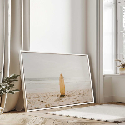 Solitary Surf II Canvas Print