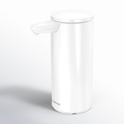 simplehuman 9 oz. Touch-Free Rechargeable Sensor Liquid Soap Pump Dispenser