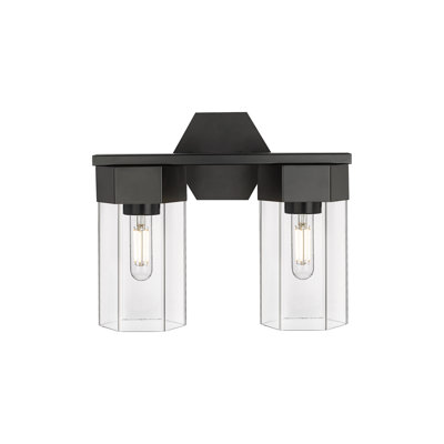 Éclairage pour meuble-lavabo mural 2 lumières 9 po Claverack