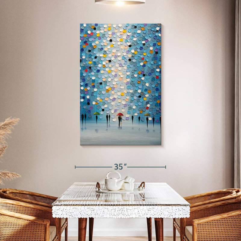 Avery Rain And Love, 48" H x 32" W
