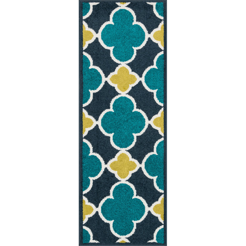 Laudenslager Geometric Indoor Rug, Rectangle 1'8" x 5'