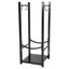 Porte-bûches en acier de 32 po pour l'intérieur ou l'extérieur Bedworth - noir - capacité de 200 lb Bedworth-1254390095