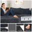Compression Sectionals, 100 Inch Corduroy Modern L Shaped Sofa For Home