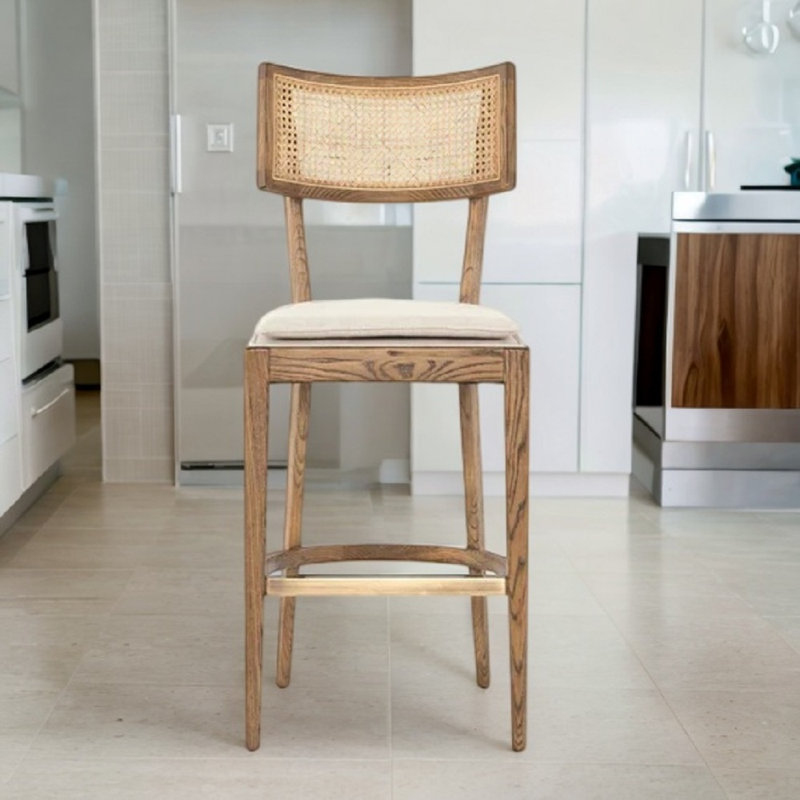 Tabouret Atina, Brun