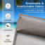 Chaise longue d'extérieur 2 - Dossier et coussin réglables. Rouille forte - aluminium. Tissu, séchage rapide. 5 réglages. Kaki pour la plage, piscine, kaki, structure en aluminium, positions, coussin amovible, tissu