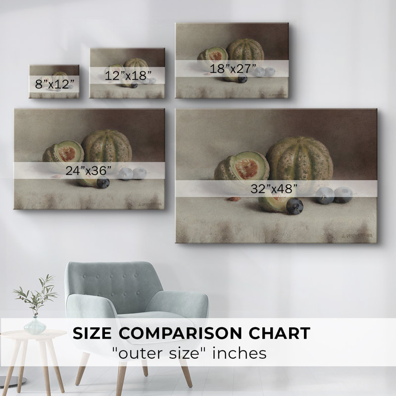 Motif floral rétro-Lxxi-Cavas, 24 x 36