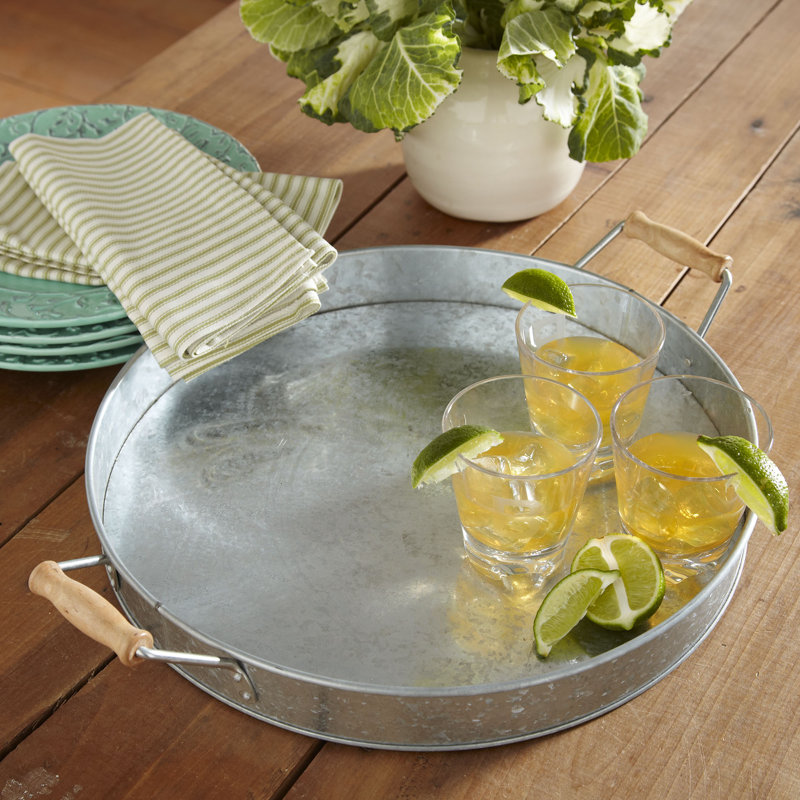 Evelett Tray, Galvanized Steel