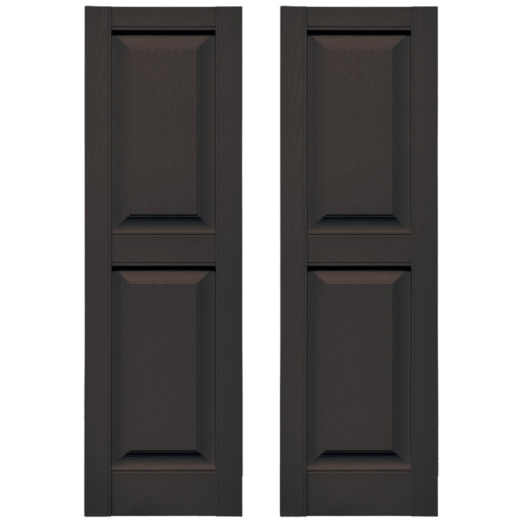 Builders Edge, TailorMade Panels, Raised Panel Shutters, w/Shutter-Loks