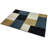 Geometric Square Design Area Rug 5' x 7'