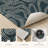 Wave Pattern Non-Slip Washable Kitchen Mats