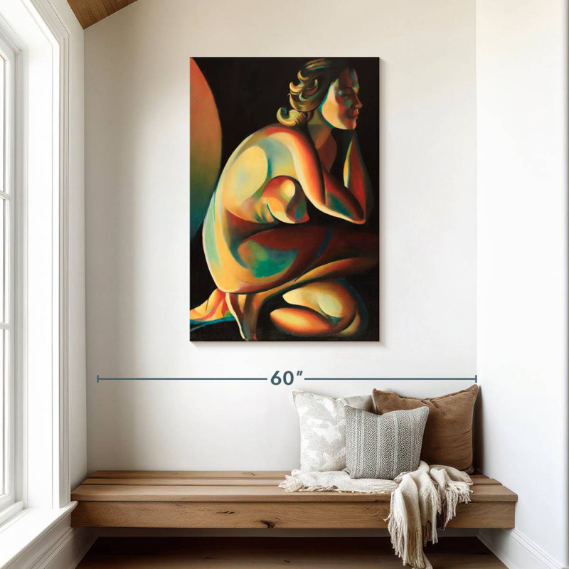 Leisha Roundism X, 45" H x 30" W
